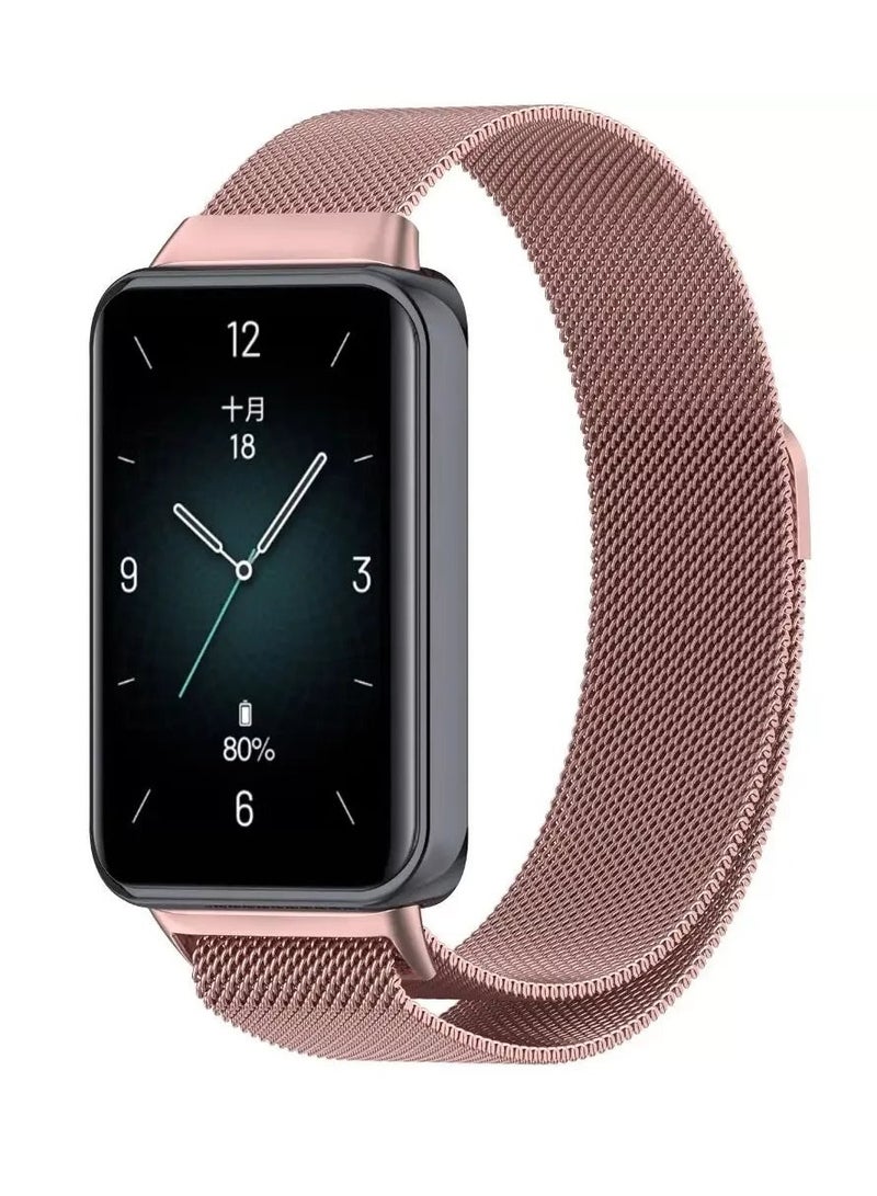 Strap For Honor Band 10 / Huawei Band 10 Smart Stainless Steel Wristband Bracelet For Huawei Band 10 Replacement Wristband Bracelet. - Image 1