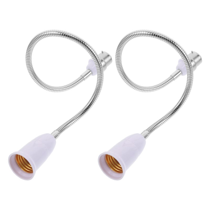 2pcs Ceramic Light Converter - Screw Lamp Base Adapter Light Bulb Porcelain Lamp Holder Extension Adapter for Home Garage Party Decoration - Image 3
