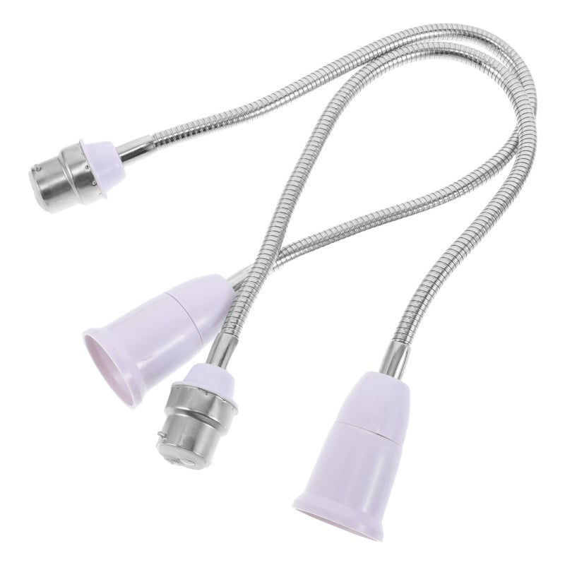 2pcs Ceramic Light Converter - Screw Lamp Base Adapter Light Bulb Porcelain Lamp Holder Extension Adapter for Home Garage Party Decoration - Image 4