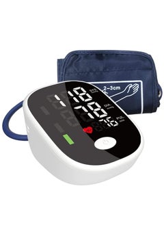 Furtey Upper Arm Blood Pressure Machine With 4.7-Inch Large Screen Adjustable Blood Pressure Cuff Fully Automatic Voice Broadcast Irregular Heartbeat Detector  - Image 1