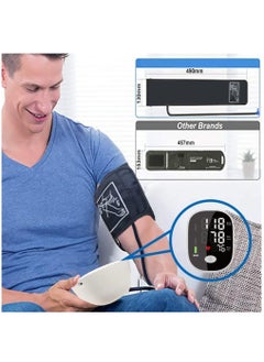 Furtey Upper Arm Blood Pressure Machine With 4.7-Inch Large Screen Adjustable Blood Pressure Cuff Fully Automatic Voice Broadcast Irregular Heartbeat Detector  - Image 2