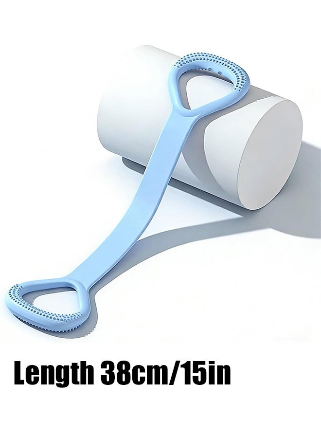 KANGLI 1 PCS Figure 8 Resistance Band, Arm Back Shoulder Exercise Elastic Rope Stretch Fitness Band, Foot, Leg, Hand Stretcher, Arm Exerciser for Yoga Pilates Stretching Physical Therapy, Home Gym Workout - Image 5
