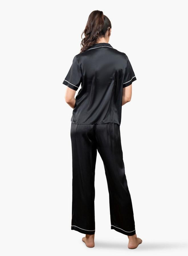 أدريا طقم بيجامة كلاسيك طويل للسيدات من إس إس - Image 3