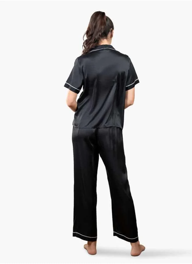 Aadaraya Ss Classic Long Pj Set For Female