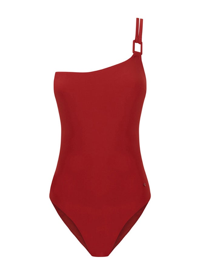 Asymmetric shaper swimsuit