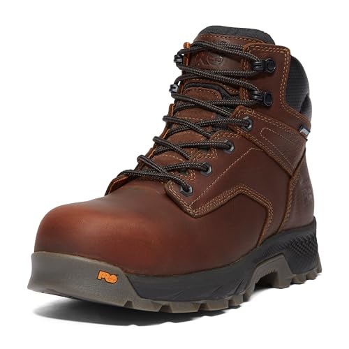 Timberland PRO Men's TiTAN EV 6 Inch Composite Safety Toe Waterproof Industrial Work Boot, Teak Trailblazer Brown-2024 NEW, 7.5 M US - Image 1