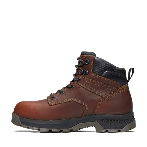 Timberland PRO Men's TiTAN EV 6 Inch Composite Safety Toe Waterproof Industrial Work Boot, Teak Trailblazer Brown-2024 NEW, 7.5 M US - Image 2