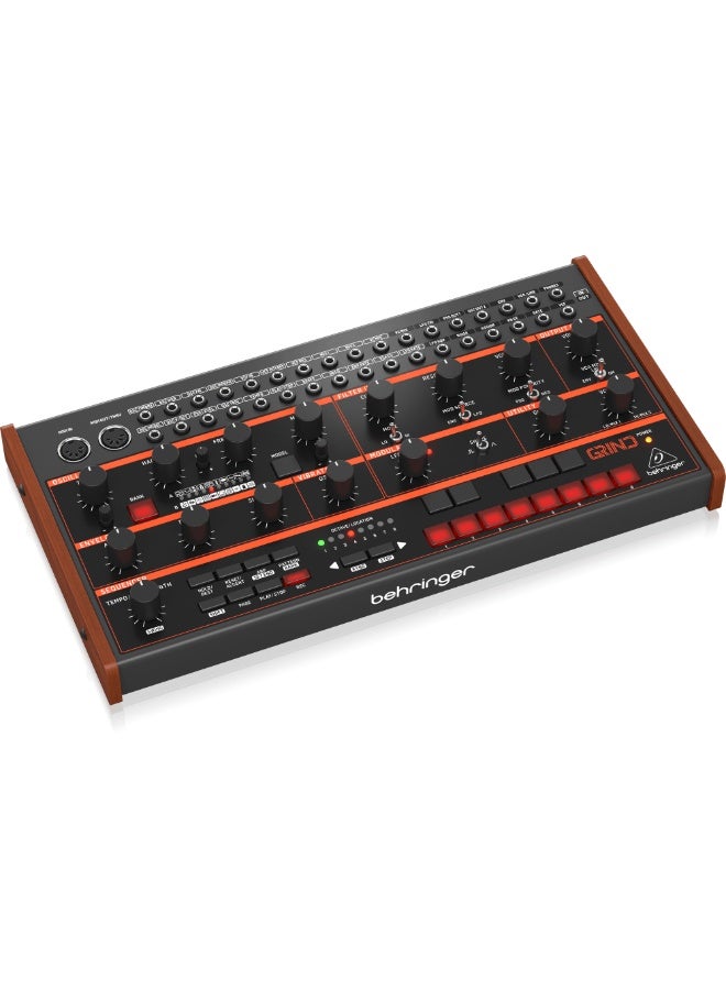 behringer GRIND Hybrid Semi-Modular Synthesizer with 24 Digital Sound Engines, Analog Ladder Filter, 32-Step Sequencer and 16-Voice Poly Chain - Image 3