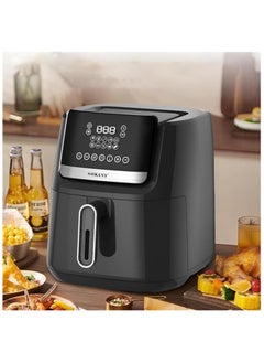sokany Air Fryer - 6.5L Capacity, 1800W, SK-10007 ,Black  - Image 1