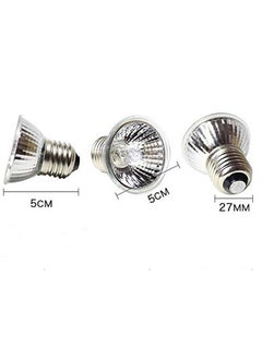 CTKcom CTKcom 4-Pack 50W Heating Lamp,110V F Heating Lamp Spot Lamp for Turtle Aquarium Aquatic Reptile Lizard Habitat Heat Lighting,4 Pcs  - Image 1