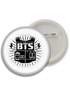 D2c D2C Premium BTS Round Pin Button Badge - Perfect for Boys, Girls, Men & Women | Trendy KPOP Batches for Bags, Backpacks | Ideal Birthday Gift, Party Favor | Size 58mm (variation1)  - Image 5