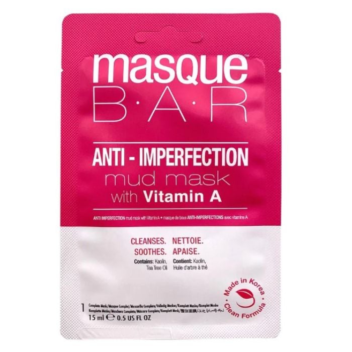 Masque Bar Anti-Imperfection Mud Mask With Vitamin A