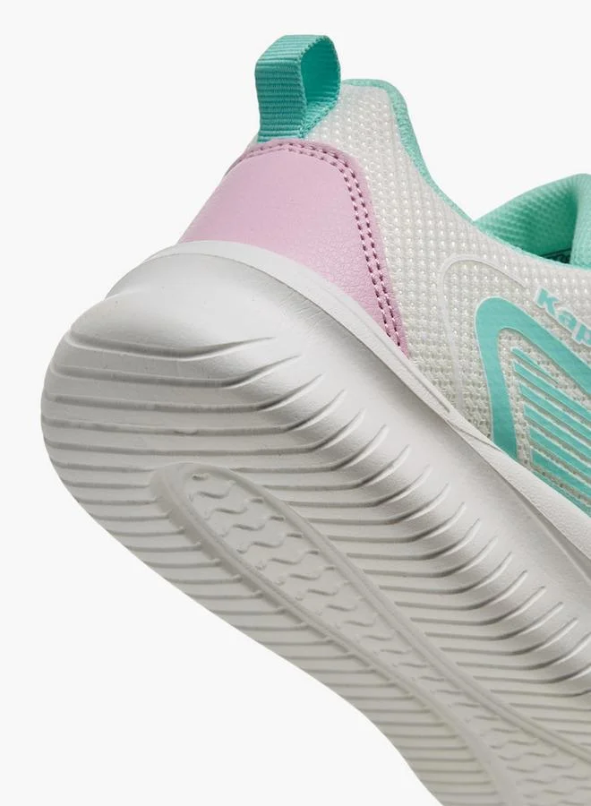 Kappa White Girls Hook & Loop School Sports Shoes for Women | Best Price UAE