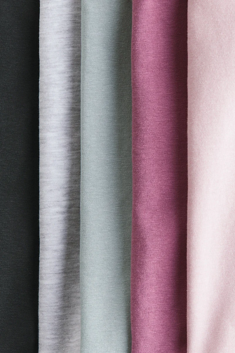 H&M 5-pack cotton cycling shorts