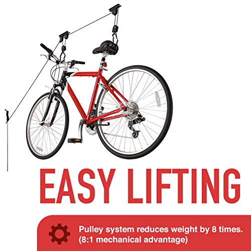 Racor - PBH-1R, Bike Storage, Garage Pulley Lift - Image 2