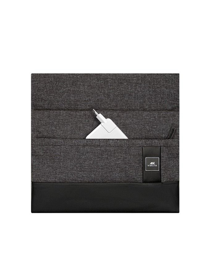 RivaCase 8802 Black Melange MacBook Pro/MacBook Air 13 Sleeve - Image 3