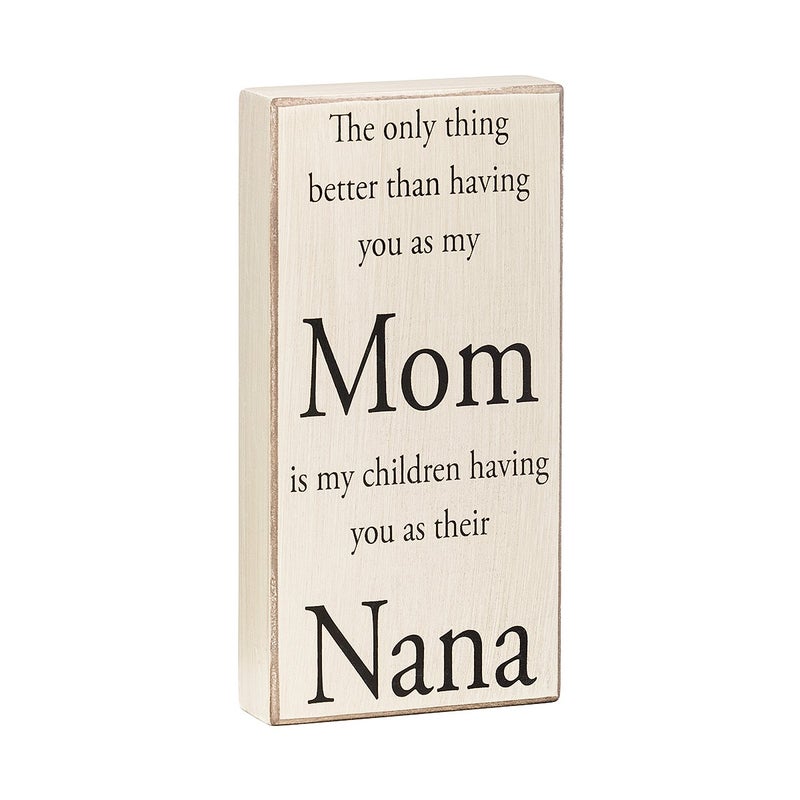 Collins Their Nana Box Decorative Sign Wood