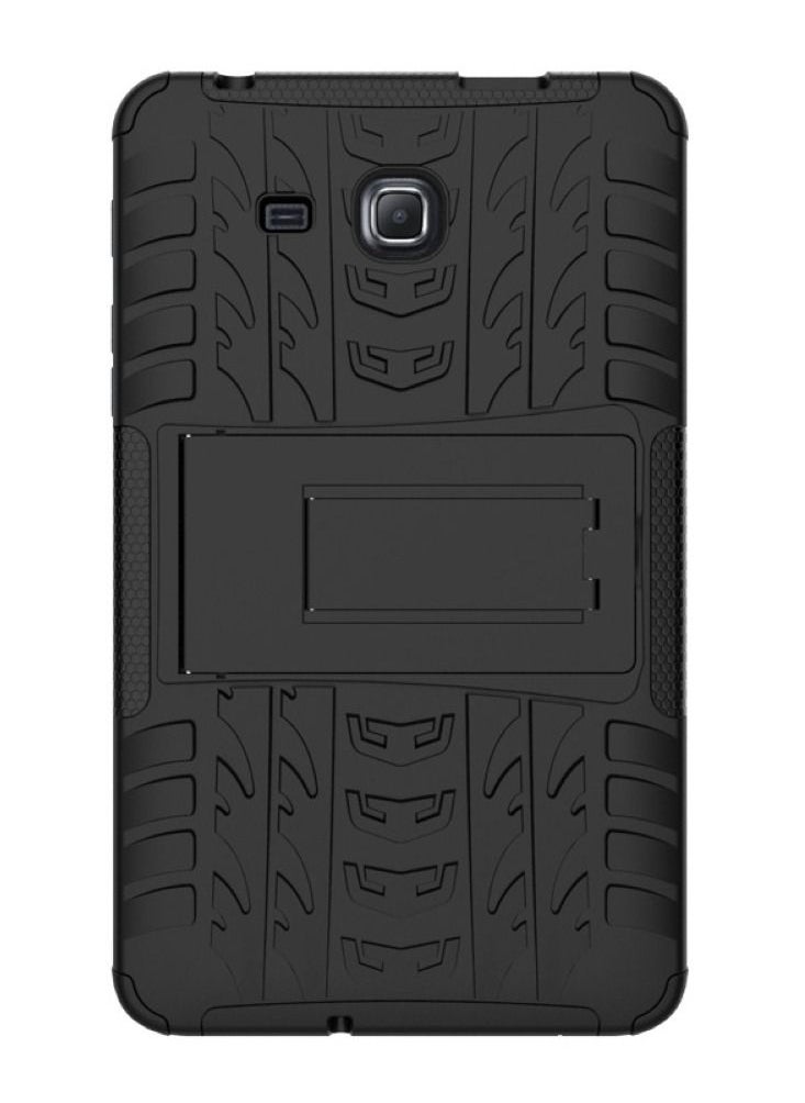 KASTWAVE - Protective Case Cove With Kickstand For Samsung Galaxy Tab A 2016 T280 Black - Image 1