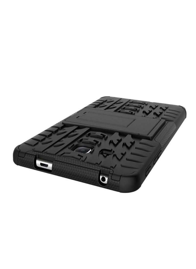 KASTWAVE - Protective Case Cove With Kickstand For Samsung Galaxy Tab A 2016 T280 Black - Image 1