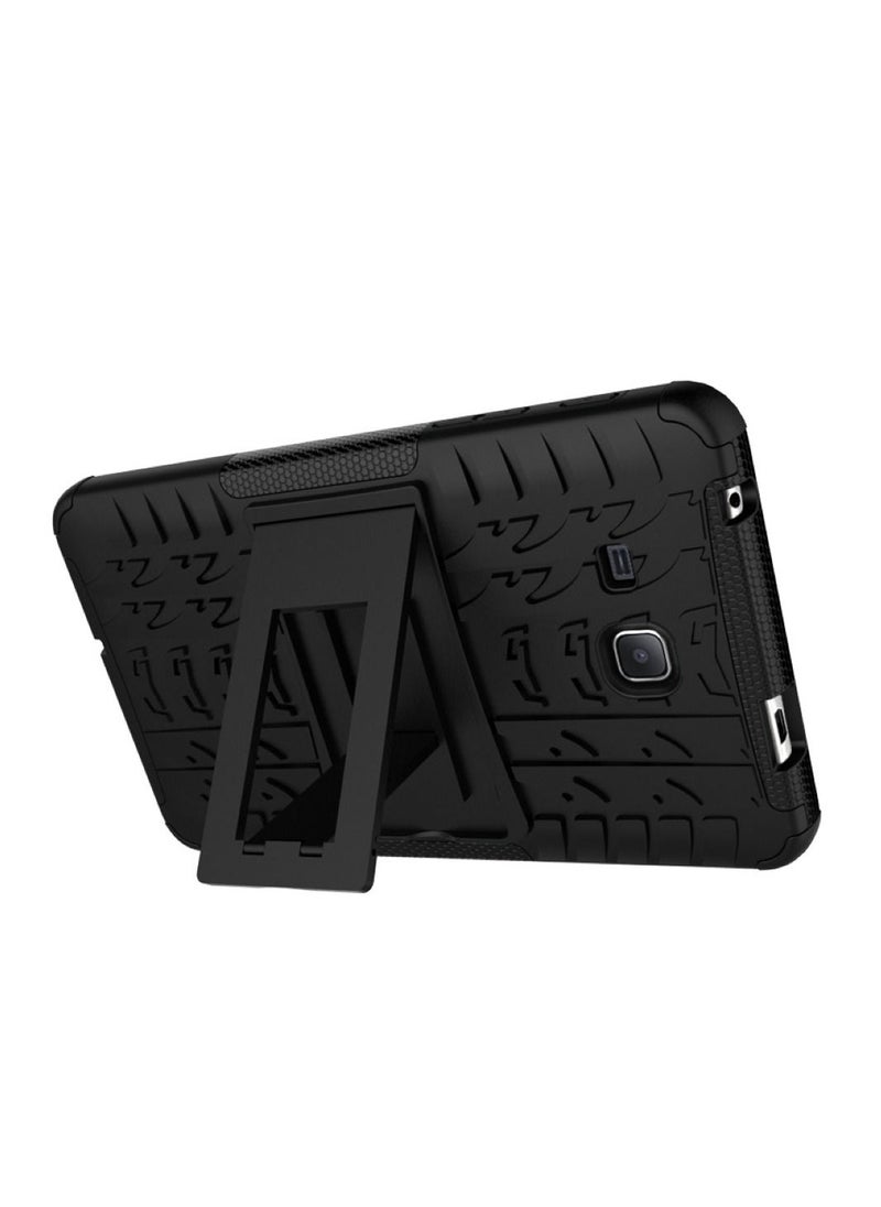 KASTWAVE - Protective Case Cove With Kickstand For Samsung Galaxy Tab A 2016 T280 Black - Image 1