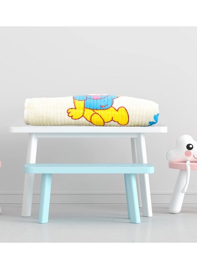 The Little Lookers منشفة فائقة النعومة; عالية الامتصاص; منشفة استحمام; قماش غسيل 100% قطن (450 جرام لكل متر مربع) للمواليد الجدد; الرضع; الأطفال الصغار (ليمون 60X105 سم عبوة من 1) - Image 4