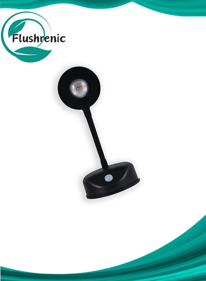 فلوشرينيك مصباح LED مزود بمستشعر حركة على شكل عين قطة، مثبت على الحائط، قابل للتثبيت على الشاشة، إضاءة مميزة، قابل للتعتيم، قابل للدوران 360 درجة، قابل لإعادة الشحن، مناسب للوحات الفنية - Image 1