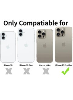 Houmt iPhone 16 Pro Max Case Transparent Slim Yellowing-Resistant Soft TPU Anti-Scratch Shockproof Protective Case for Apple iPhone 16 Pro Max 6.9 inch  - Image 2