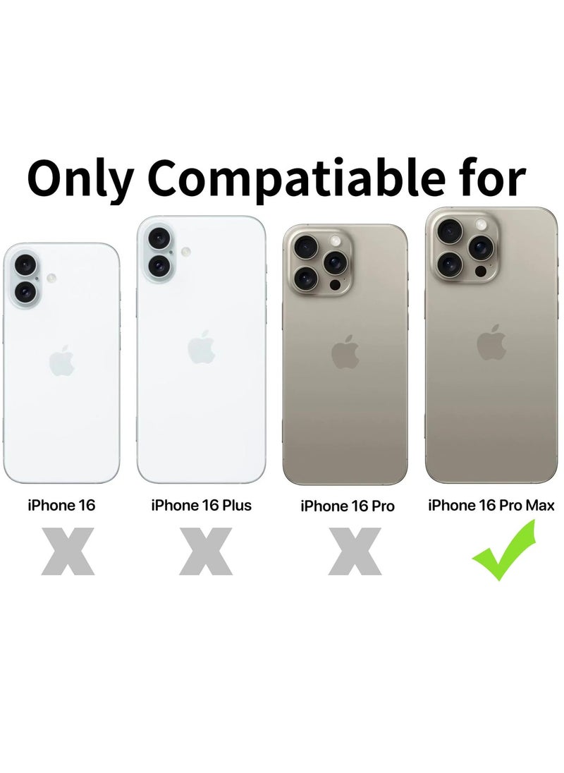 Houmt - iPhone 16 Pro Max Case Transparent Slim Yellowing-Resistant Soft TPU Anti-Scratch Shockproof Protective Case for Apple iPhone 16 Pro Max 6.9 inch - Image 1