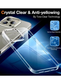 Houmt iPhone 16 Pro Max Case Transparent Slim Yellowing-Resistant Soft TPU Anti-Scratch Shockproof Protective Case for Apple iPhone 16 Pro Max 6.9 inch  - Image 3