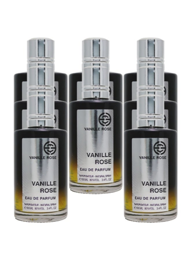 EMYC 8 Pieces Vanille Rose Perfume For Unisex 100ml EDP - Image 1