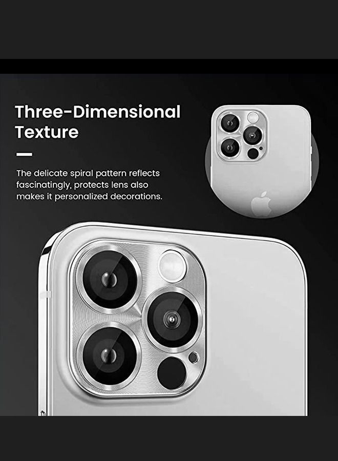 Camera Lens Protector Glass For iPhone 14Pro/14Promax White  - Image 3