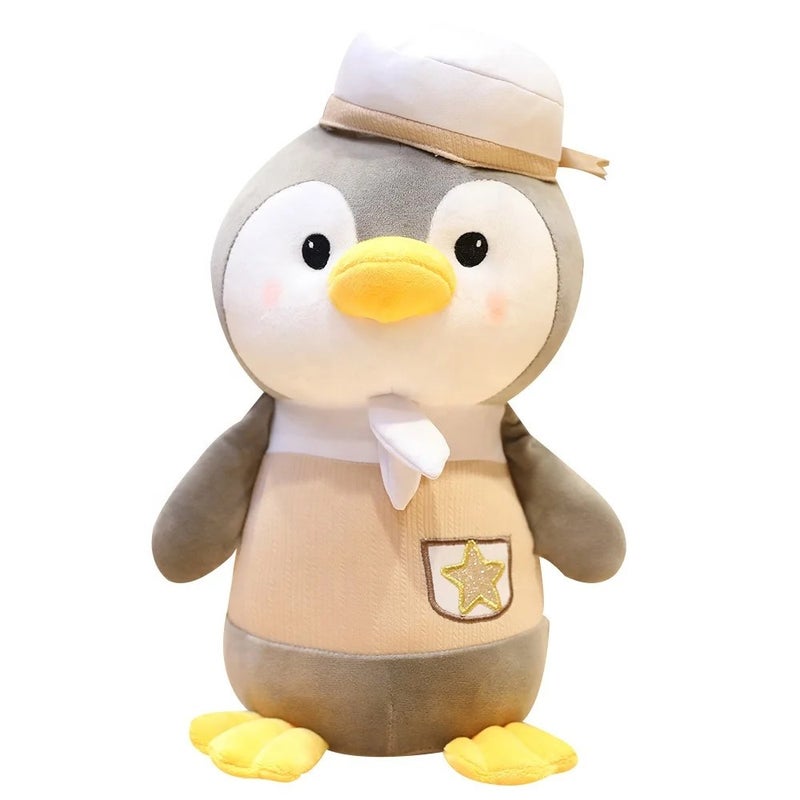 Y&D Baby Small Size 9-Inch Pink Capsule Penguin Stuffed Animal Toy – Soft, Colorful, Musical, Squeaky Bath Toy for Singing & Dancing Fun - Image 2
