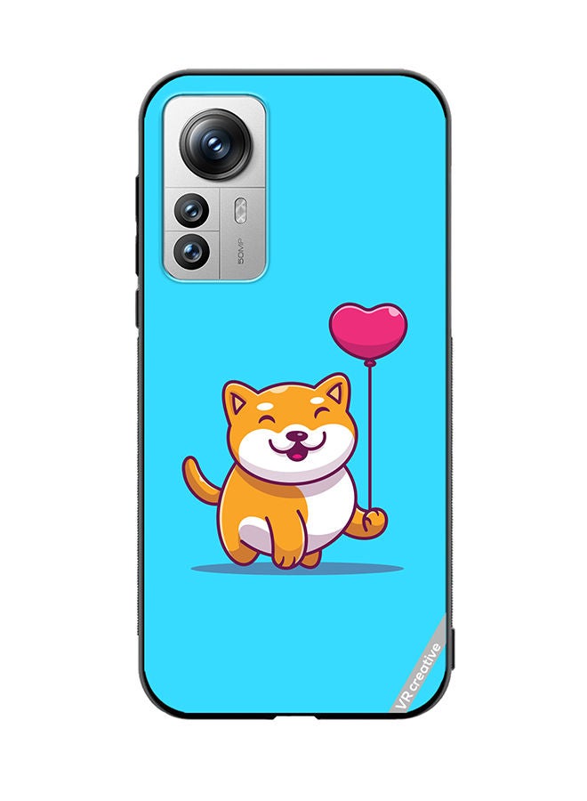 VR CREATIVE Protective Case Cover For Xiaomi 12 Pro Cute Dog Design Multicolour - Image 1