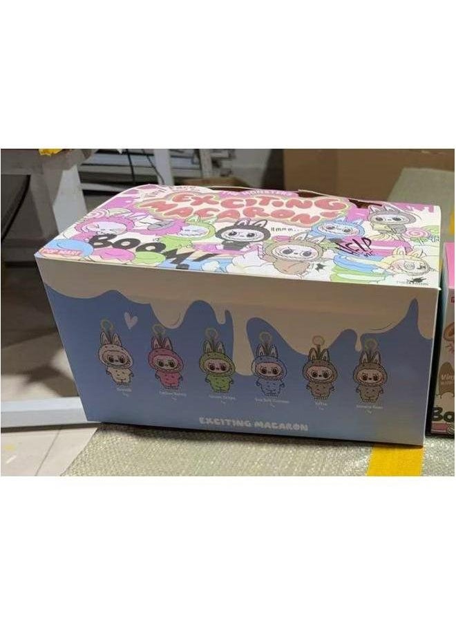 Bubble Matrabu Labubu Vinyl Plush Doll Coat Trendy Play Labrabu Blind Box Hand-held-Colour:Labu Generation End Paper (1 Piece)  - Image 1