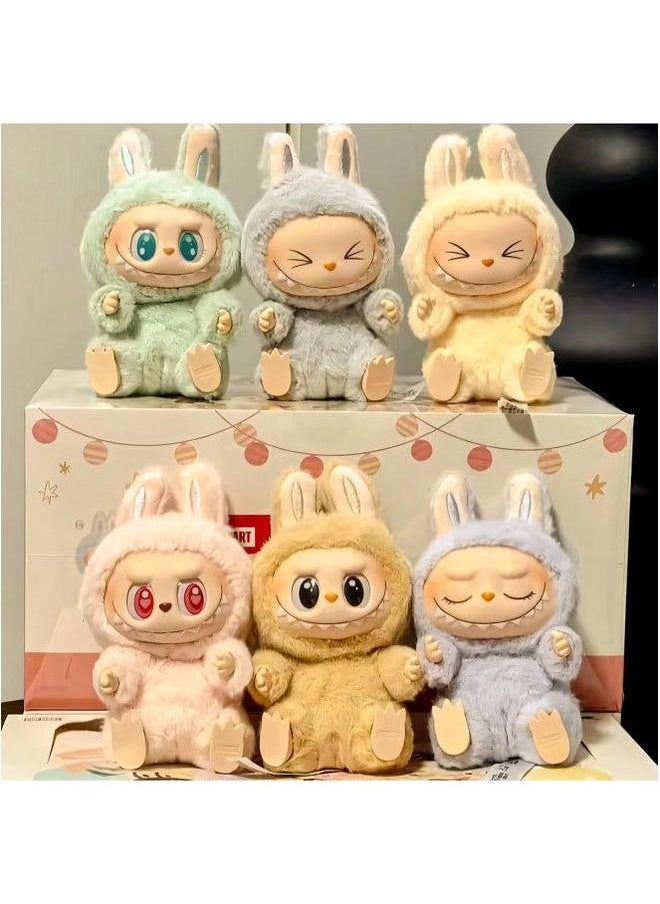 Bubble Matrabu Labubu Vinyl Plush Doll Coat Trendy Play Labrabu Blind Box Hand-held-Colour:Labu Generation End Paper (1 Piece)  - Image 2