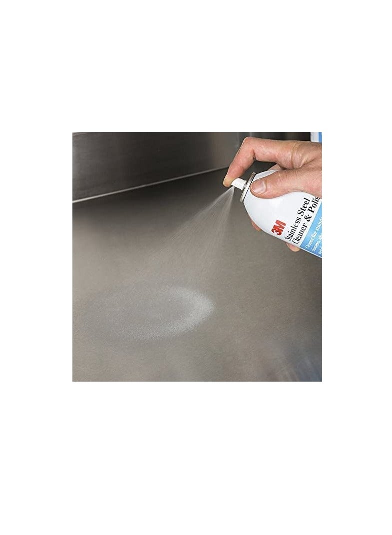 3M STAINLESS STEEL CLEANER & POLISH - PACK OF 3PCS 600ML 3M - Image 2