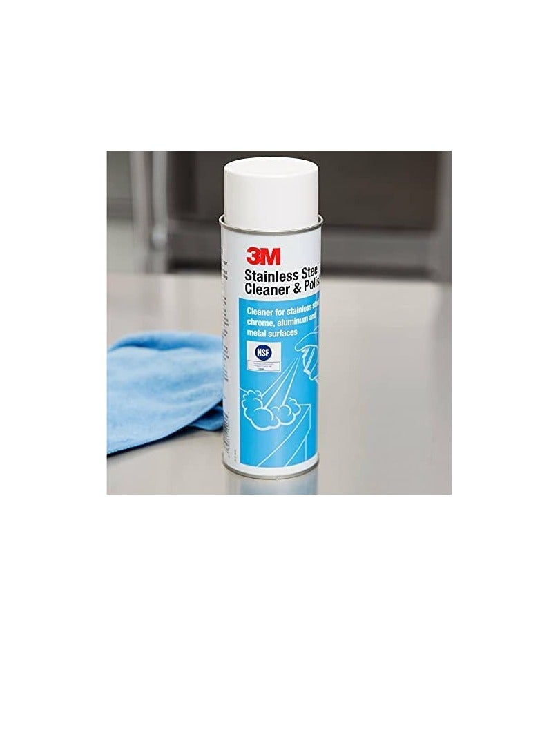 3M STAINLESS STEEL CLEANER & POLISH - PACK OF 3PCS 600ML 3M - Image 1