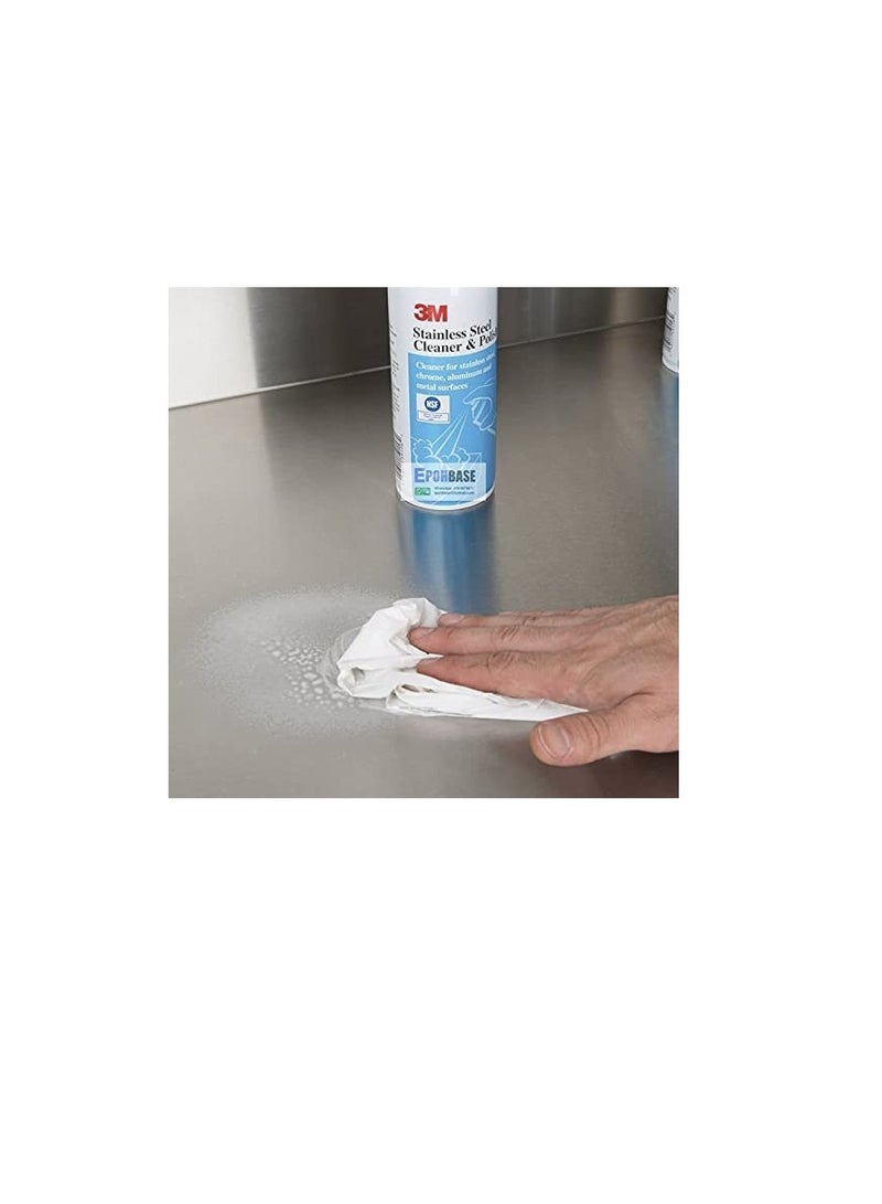 3M STAINLESS STEEL CLEANER & POLISH - PACK OF 3PCS 600ML 3M - Image 3