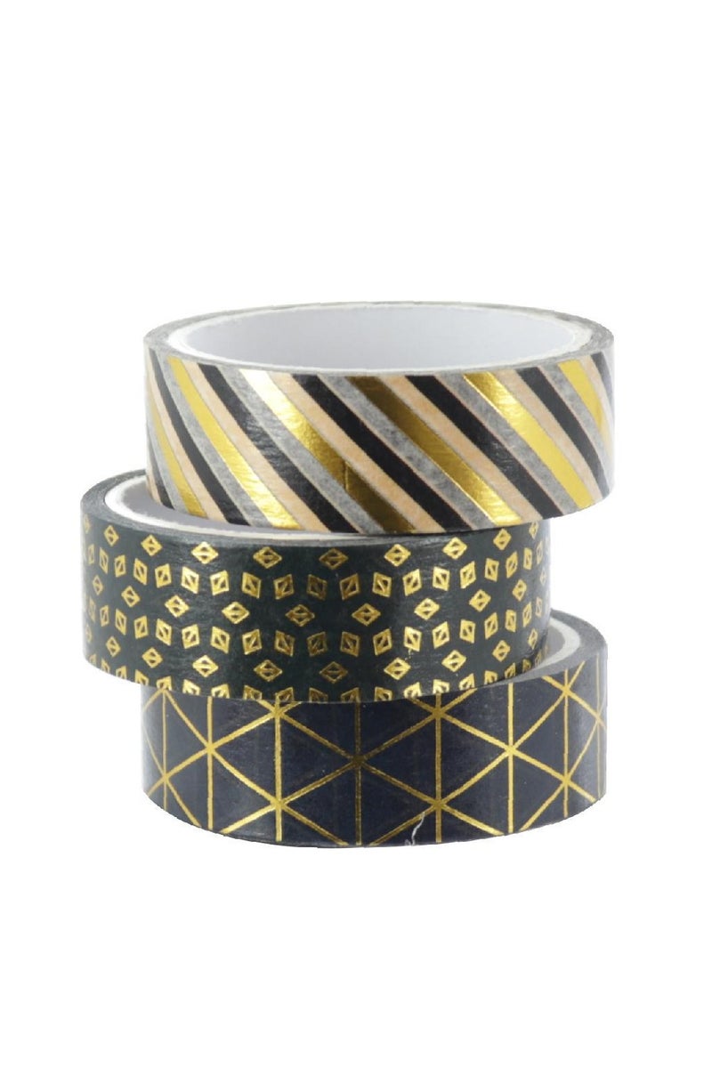 Washi Tape 3 Reel15 mm X 5 m Assorted Color