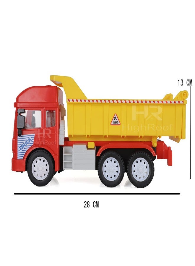 HighRoof Exclusive Collection of Dumper Excavator Truck Construction Vehicles for Kids Pretend Play Toy Trucks Play Set Building Vehicles Set for Kids 3-14 Years (Multicolor) - Image 2