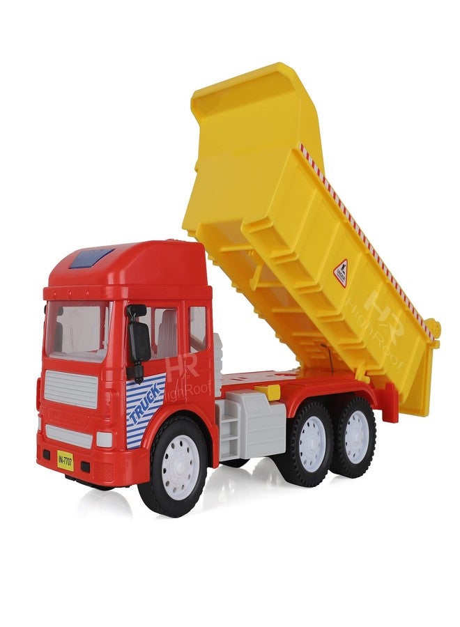 HighRoof Exclusive Collection of Dumper Excavator Truck Construction Vehicles for Kids Pretend Play Toy Trucks Play Set Building Vehicles Set for Kids 3-14 Years (Multicolor) - Image 1