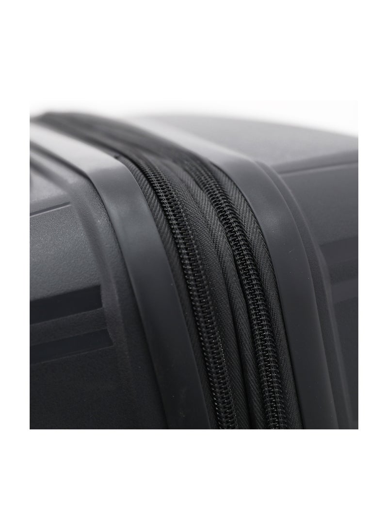 GIORDANO Durable PP Hard Shell Luggage Trolley Bag 3 Pieces Set,Dark grey (S-20,M-24,L-28 Inch) - Image 5