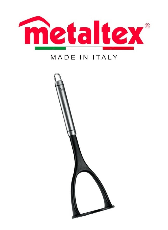 Metaltex Honor Potato Masher – 29cm, Stainless Steel Handle with Soft-Touch Grip