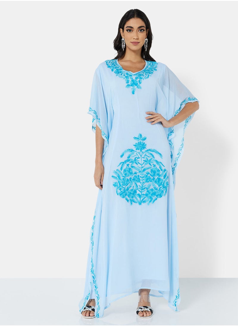 ARABIAN CLOSET EMBROIDERED KAFTAN  - Image 1