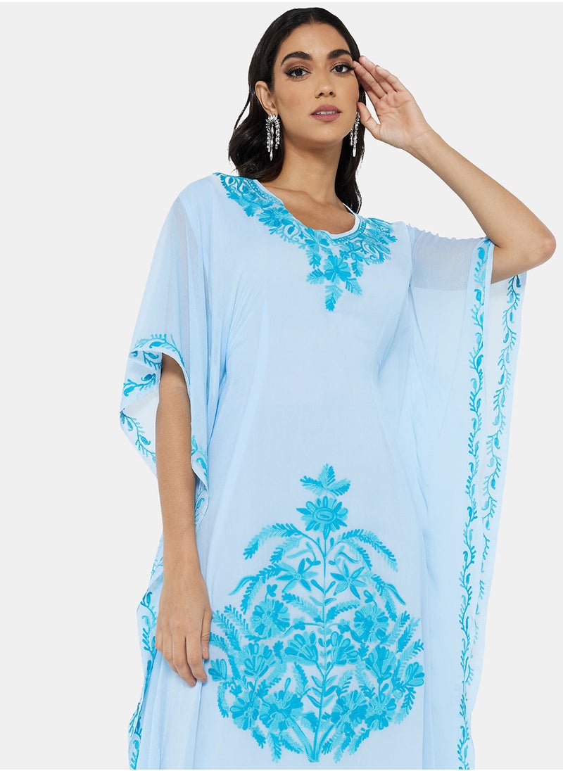 ARABIAN CLOSET EMBROIDERED KAFTAN  - Image 4