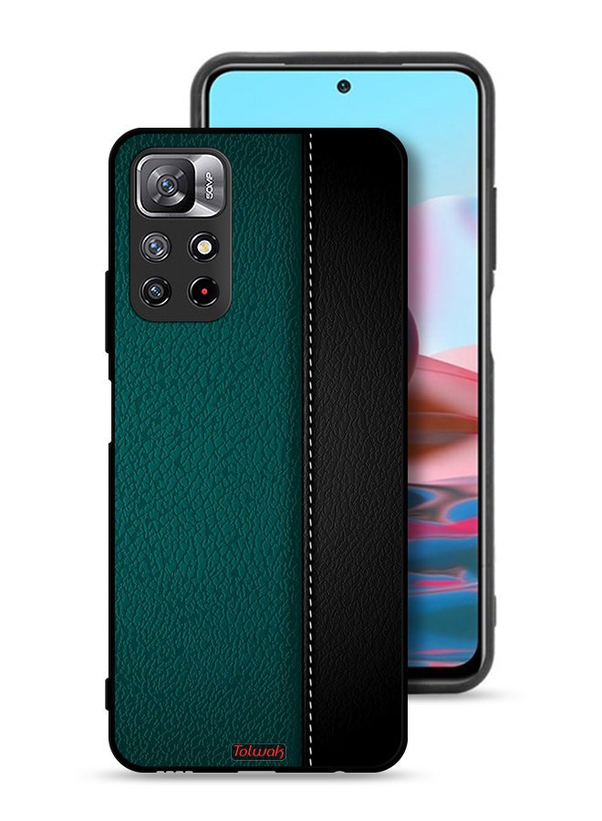 Tolwak Xiaomi Redmi Note 11S Protective Case Cover Leather Pattern - Image 1