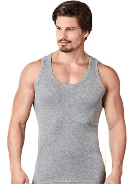 بيراك 1030 3 Pack Lycra Elastane Men's Undershirt Gray Abani Classic