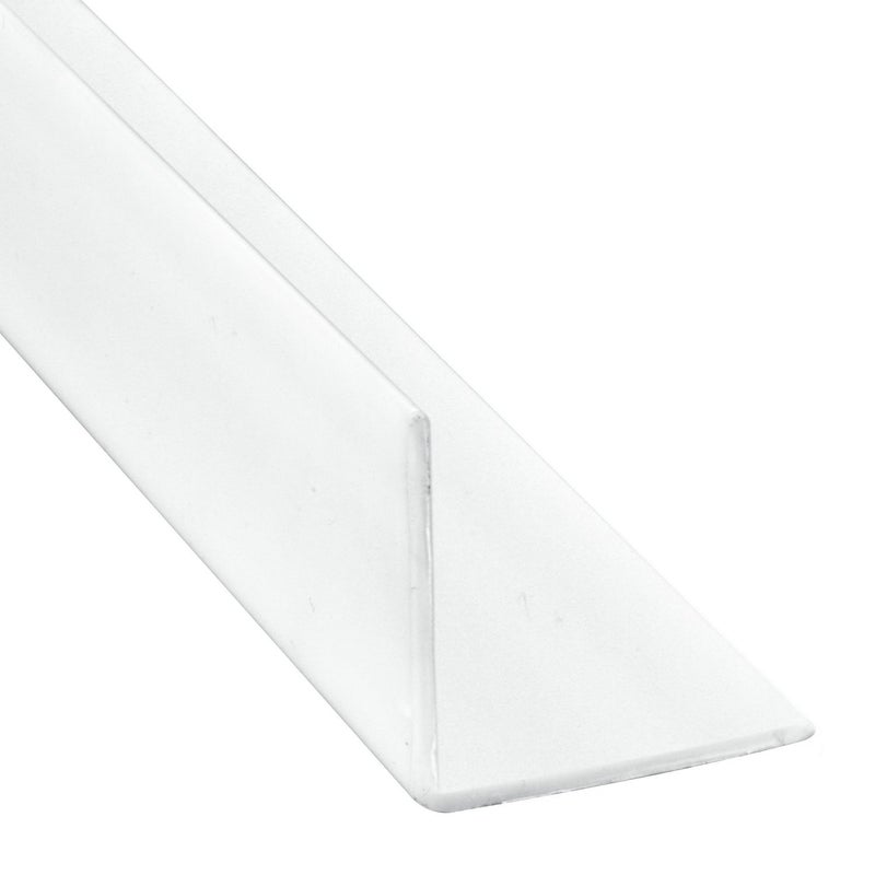 Prime-Line MP10066 Corner Shield with Tape, 3/4 In. x 3/4 In., Plastic Construction (5 Pack) - Image 1