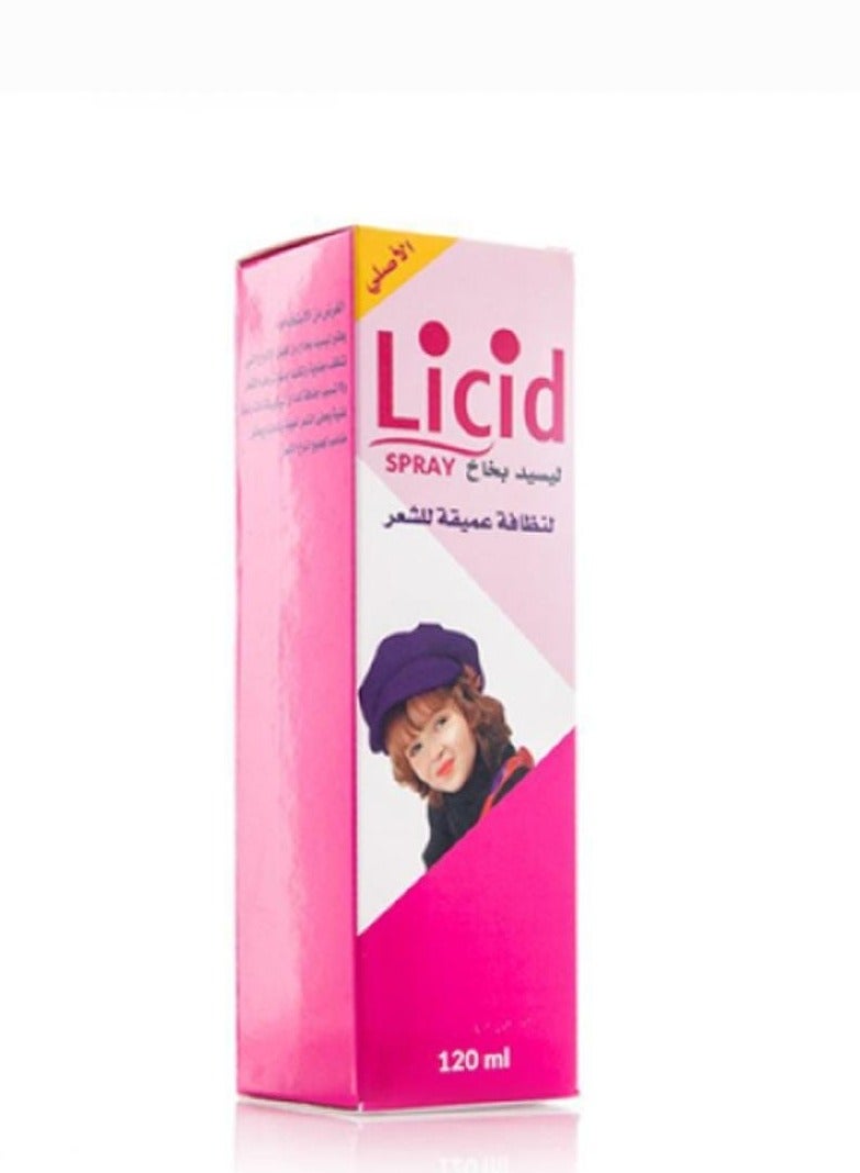 Licid Spray for healthy, clean and shiny hair 120 ml - Image 1