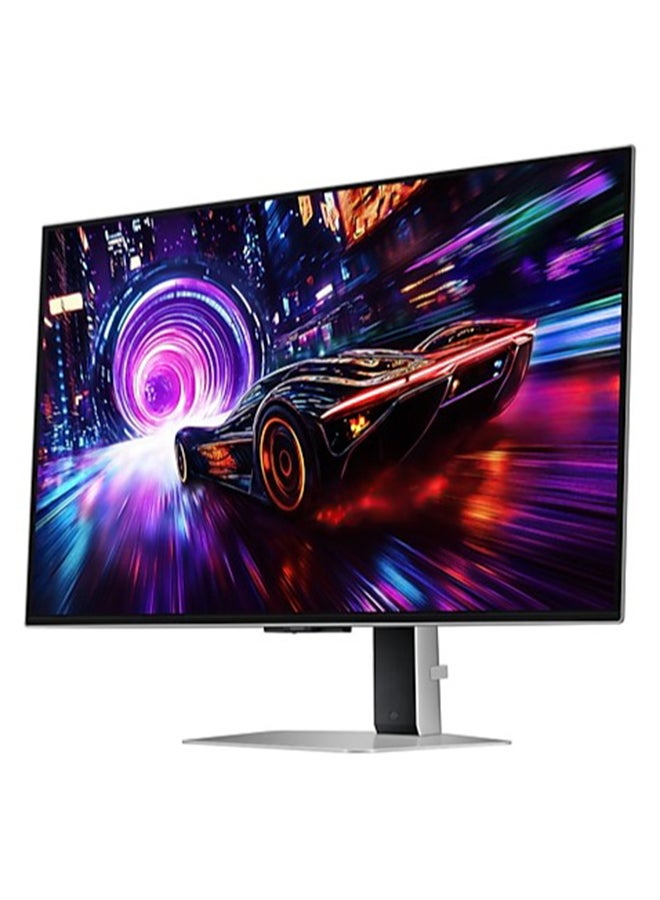 Samsung Odyssey OLED G8 G81SF slim silver metal gaming monitor